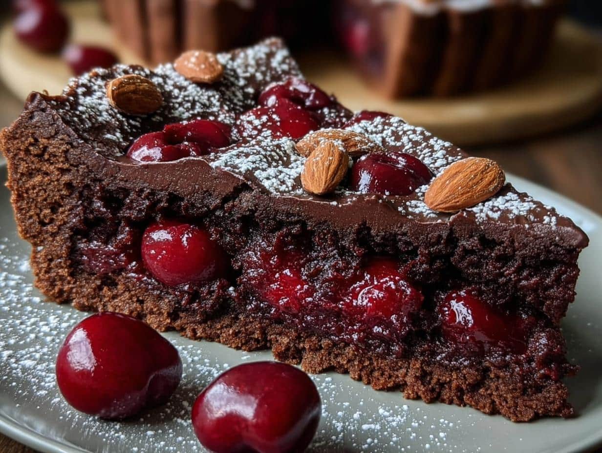 Pastel Chocolate Cerezas Amaretto: Sabor Inigualable - Pastel Chocolate Cerezas Amaretto - additional detail