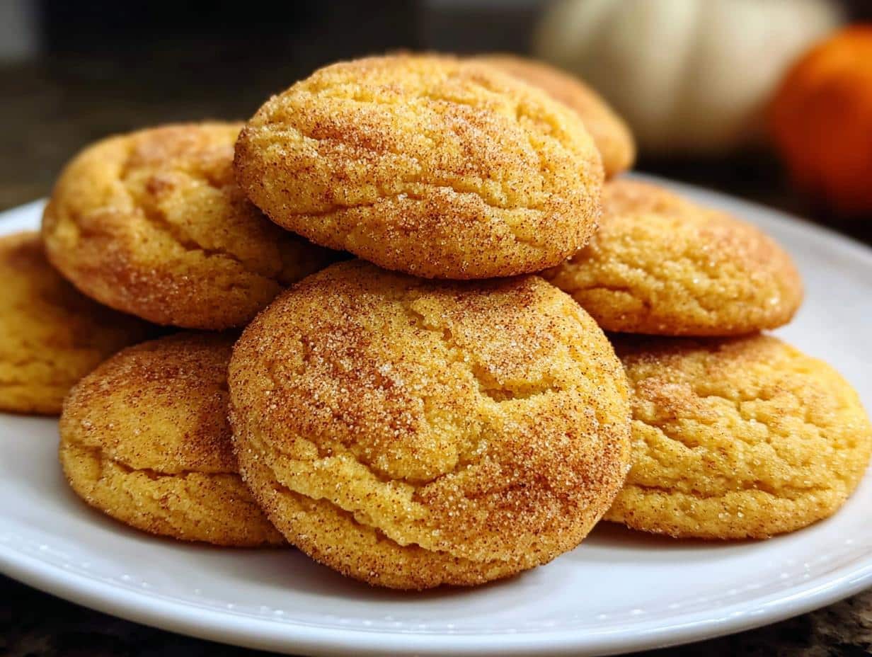Galletas de azúcar con especias de calabaza decoradas con glaseado