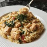 Receta Cremosa Orzo Con