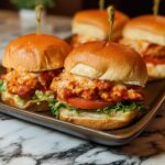 Receta Sliders Pollo Bang