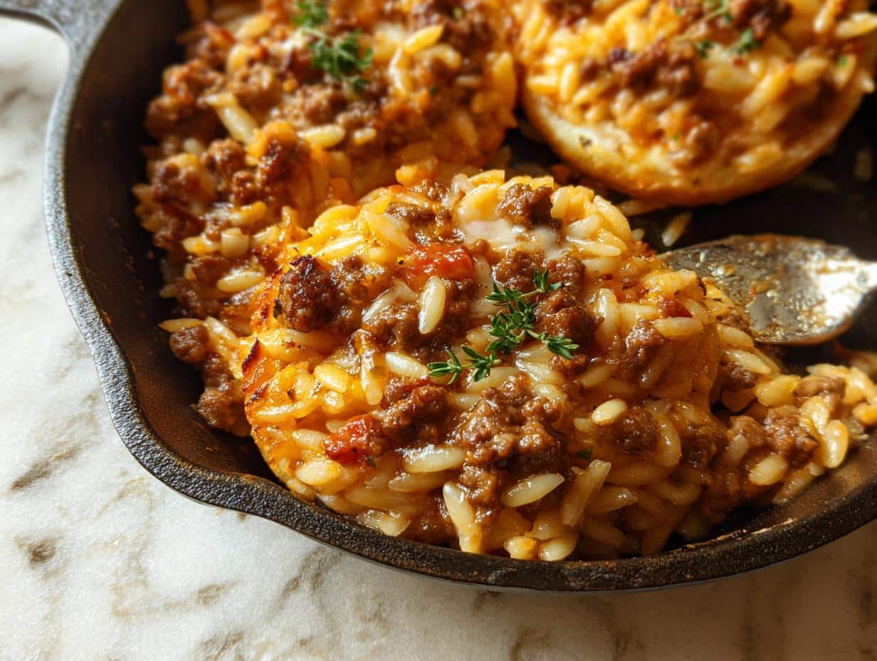 Sabrosa Receta Orzo Con: 1 Plato Delicioso 74 Sabrosa Receta Orzo Con: Plato de orzo cremoso servido con queso rallado