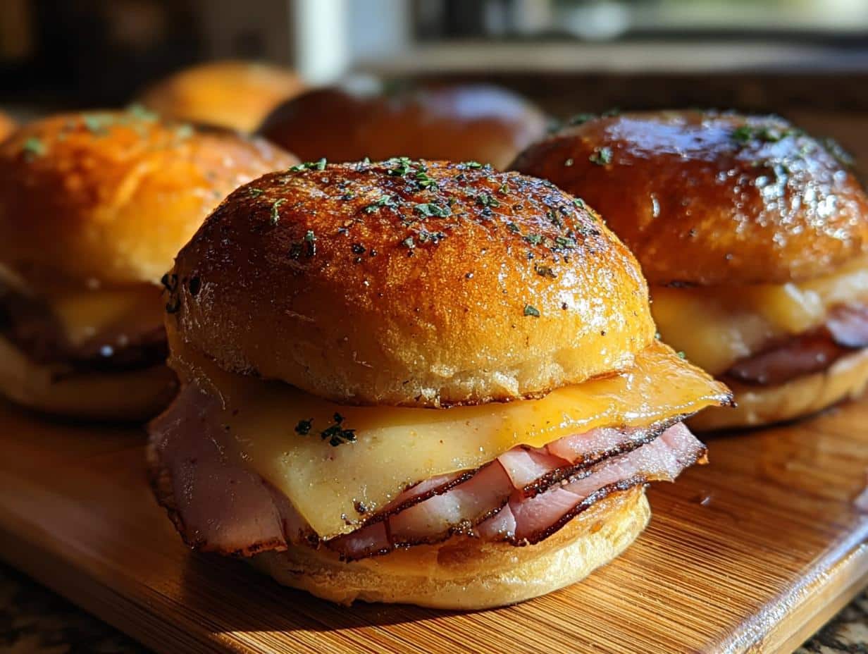 Sliders Jamón Queso Una: ¡Delicioso Sabor 12 Bocados! - Sliders Jamon Queso Una - main visual representation