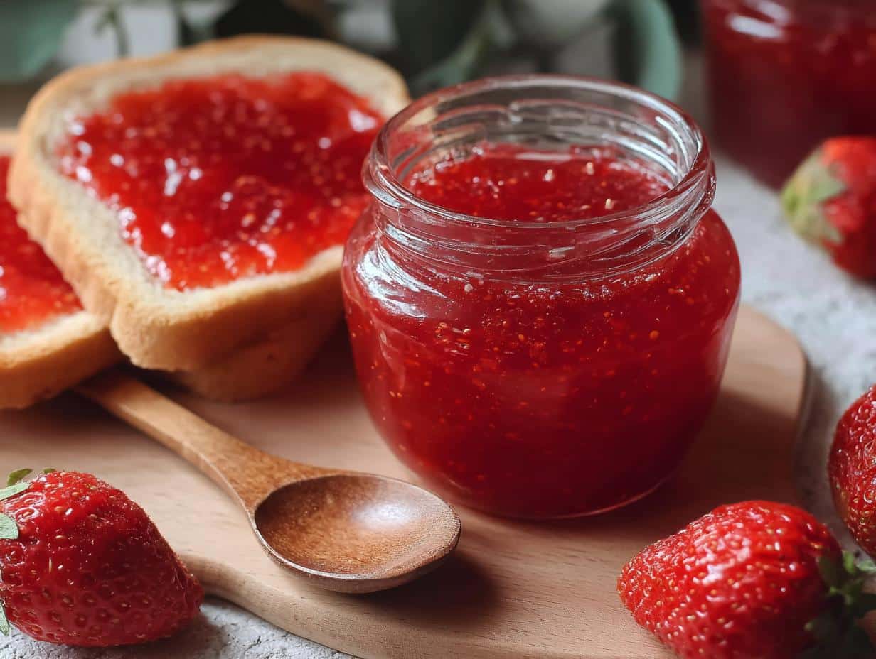 Mermelada de Fresa: ¡Sabor Casero en 30 Minutos! 61 Mermelada de Fresa: ¡Sabor Casero en 30 Minutos! - Strawberry Jam - additional detail