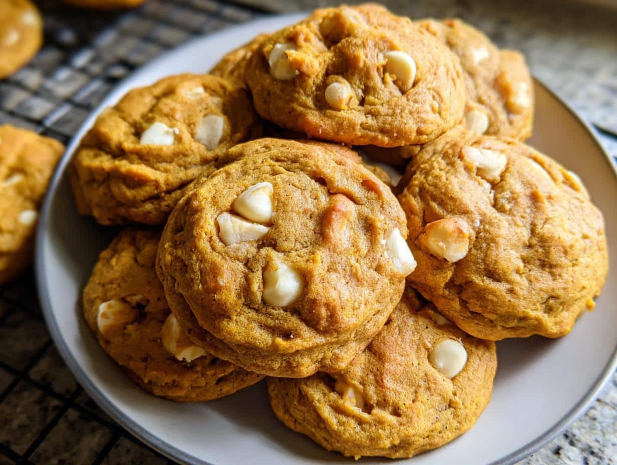 Galletas Calabaza Chocolate Blanco: 10 Delicias 107 Galletas Calabaza Chocolate Blanco: 10 Delicias - White Chocolate Chip Pumpkin - main visual representation