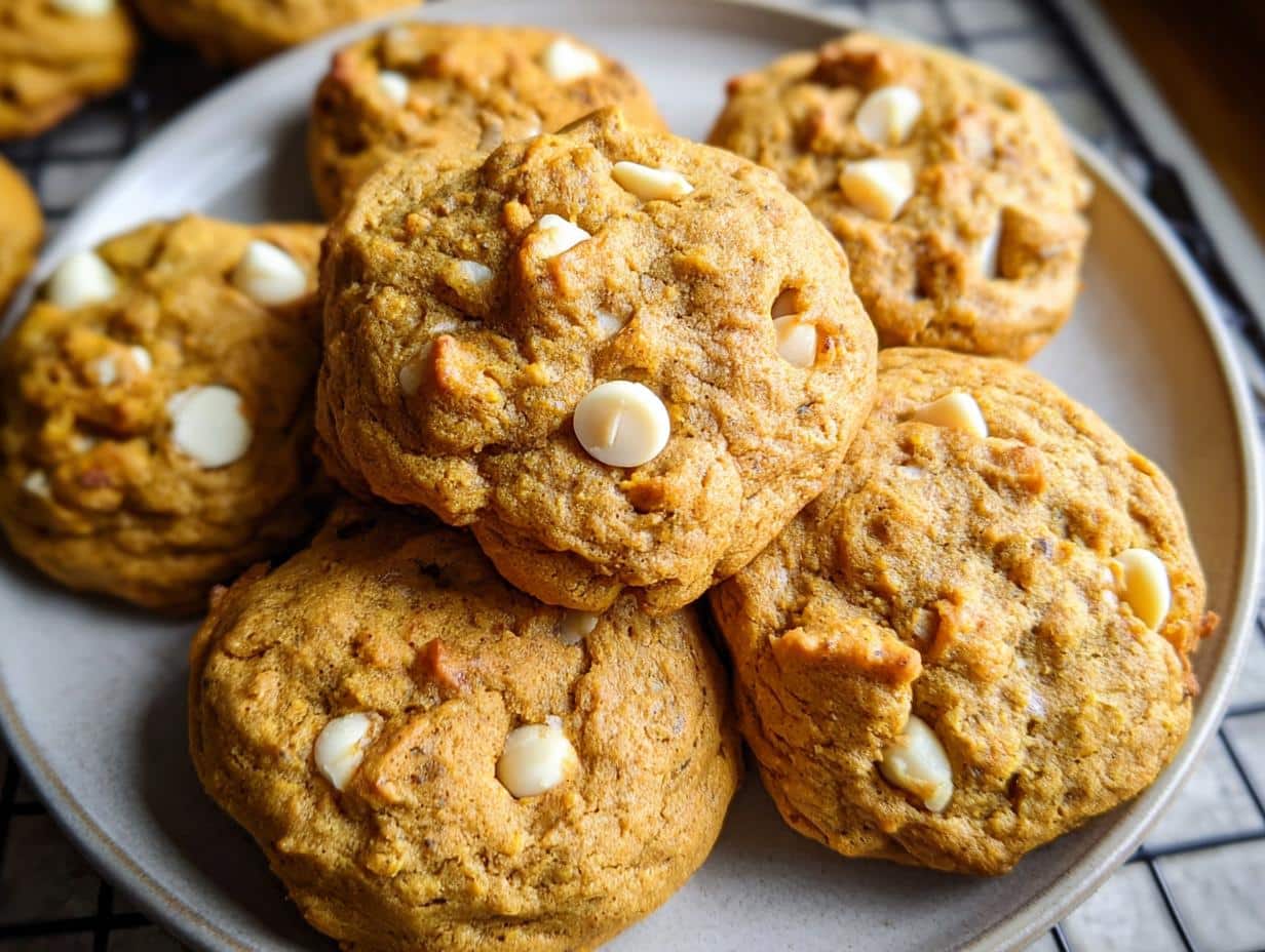 Galletas Calabaza Chocolate Blanco: 10 Delicias 105 Galletas Calabaza Chocolate Blanco: 10 Delicias - White Chocolate Chip Pumpkin - additional detail