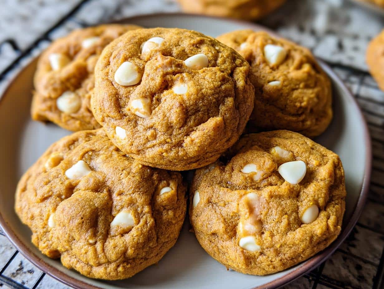 Galletas Calabaza Chocolate Blanco: 10 Delicias 106 Galletas Calabaza Chocolate Blanco: 10 Delicias - White Chocolate Chip Pumpkin - additional detail