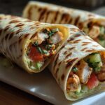 Wraps Pollo Con Ajo