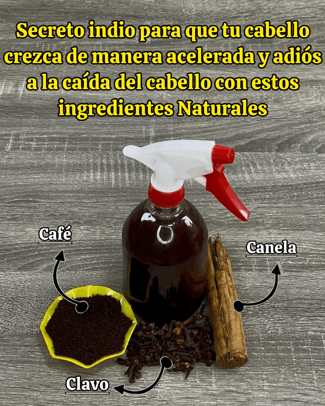 crecimiento del cabello rápido