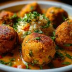 Albondigas Zanahoria Garbanzos Coco