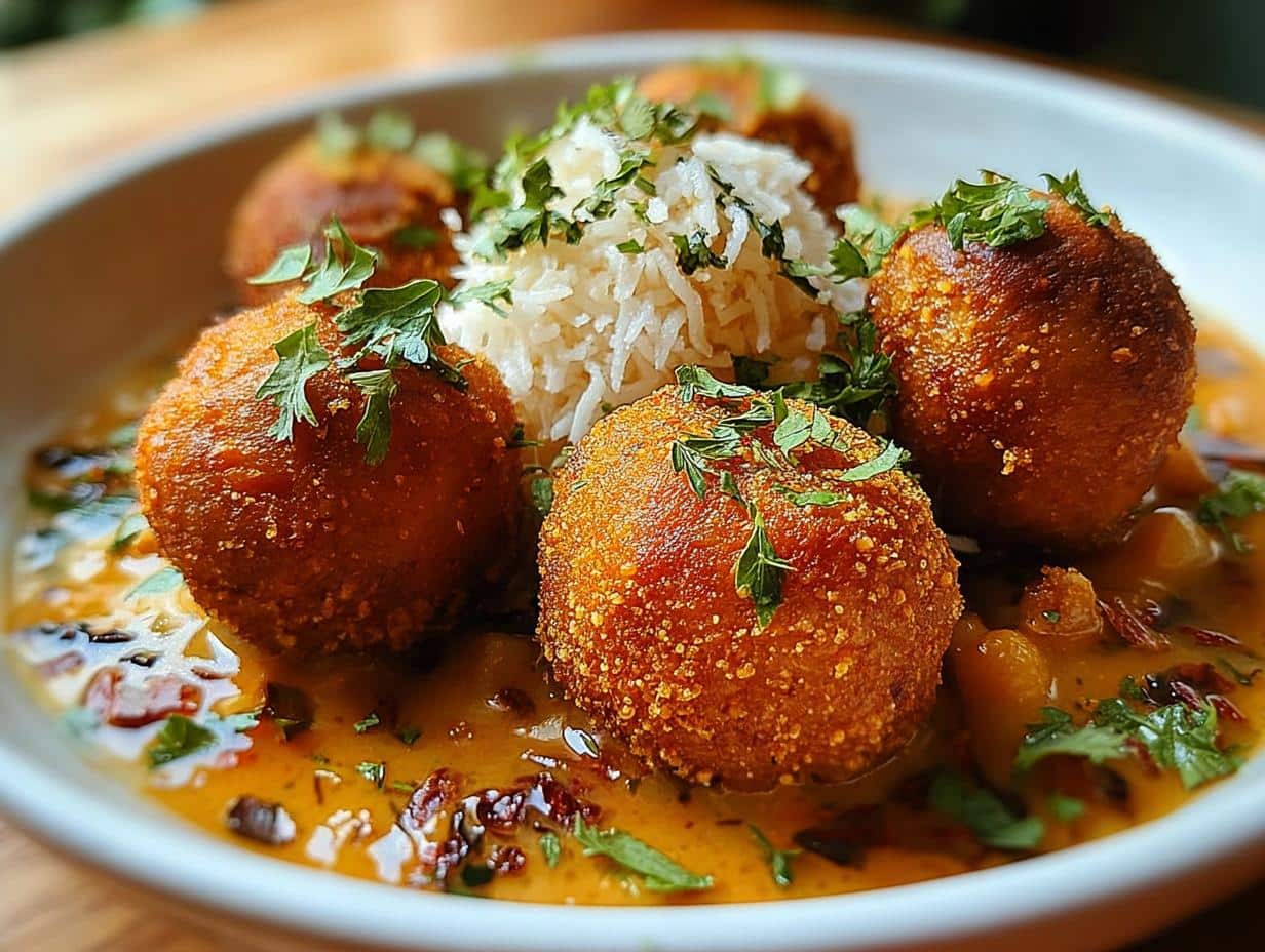 Albondigas Zanahoria Garbanzos Coco - Albondigas Zanahoria Garbanzos Coco - additional detail