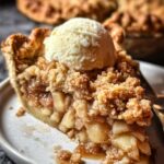 Apple Crumble Pie Fall