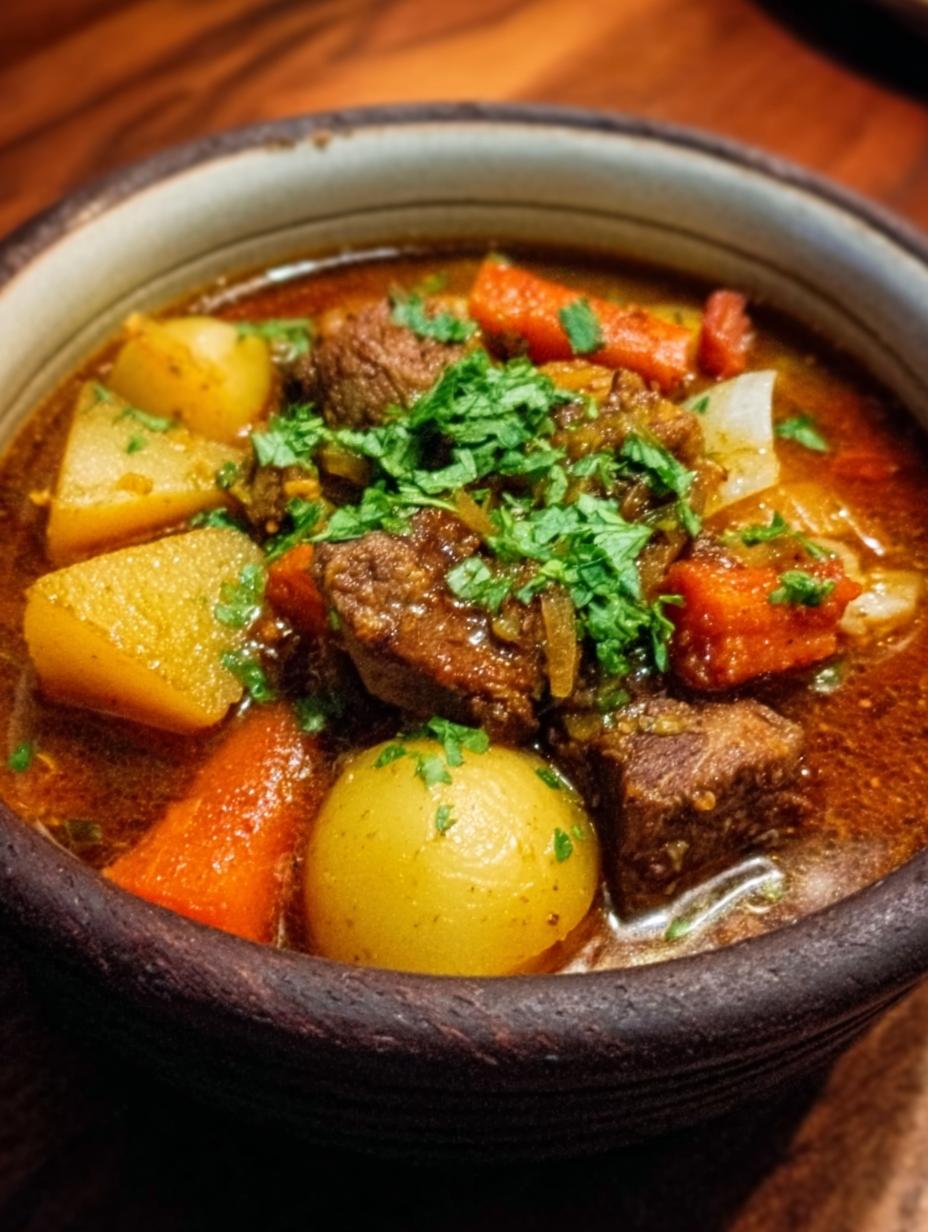 Carbonada Chilena Fácil Increíble: 1 Abrazador Sabor - Carbonada Chilena Facil Increible con carne tierna y verduras frescas en un tazón