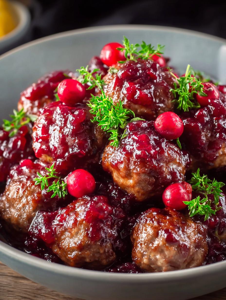 ¡Increíbles Christmas Cranberry Meatballs Holiday: 1 secreto festivo! - Christmas Cranberry Meatballs Holiday - additional detail
