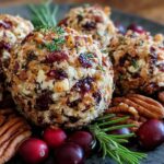 Esencia: ¡Bola de queso arándano pecana deliciosa! 13 Cranberry Pecan Cheese Ball
