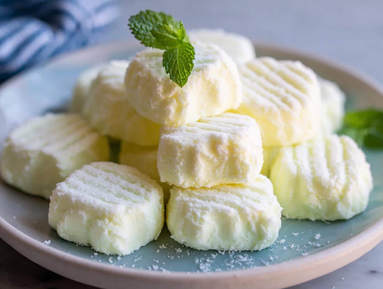 Caramelos de Queso Crema Refreshingly, Fácil Delicia - Cream Cheese Mints Refreshingly - main visual representation