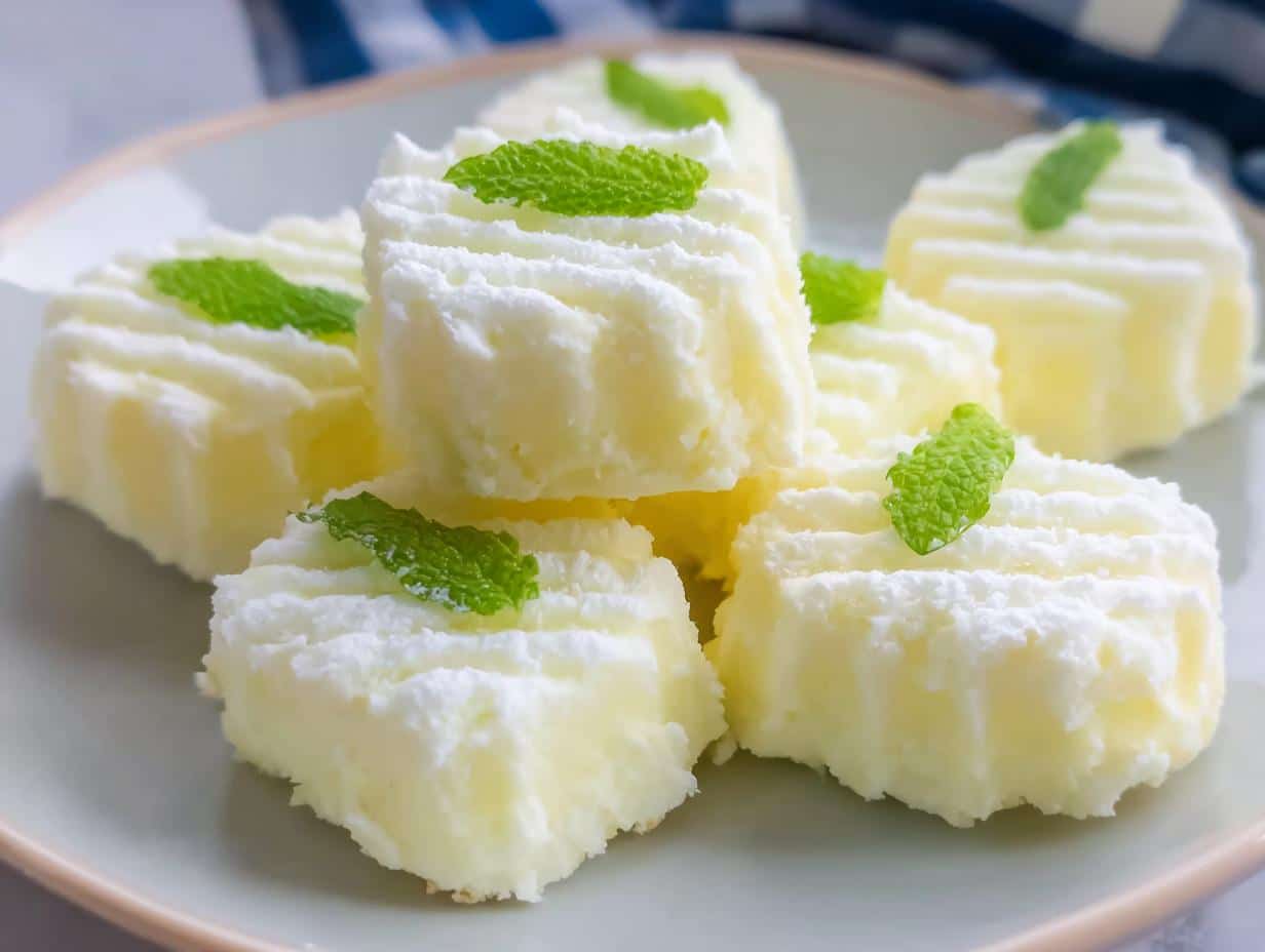 Caramelos de Queso Crema Refreshingly, Fácil Delicia - Cream Cheese Mints Refreshingly - additional detail