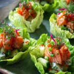 Cups Lechuga Con Salmon