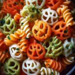 Ensalada Pasta Halloween Con