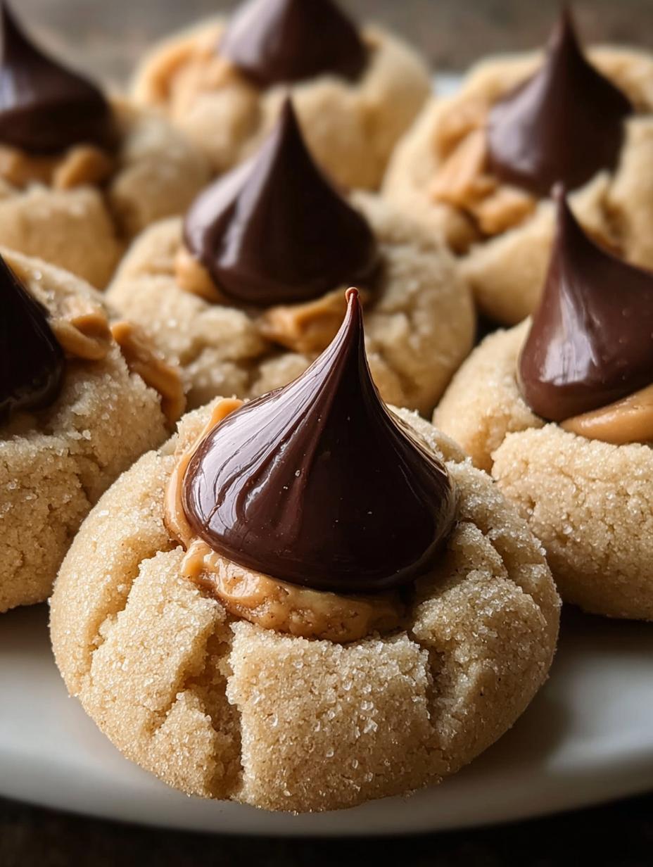 Guía Baking Peanut Butter: 1 Secreto Delicioso Revelado - Galletas de mantequilla de cacahuete recién horneadas con Hershey's Kisses