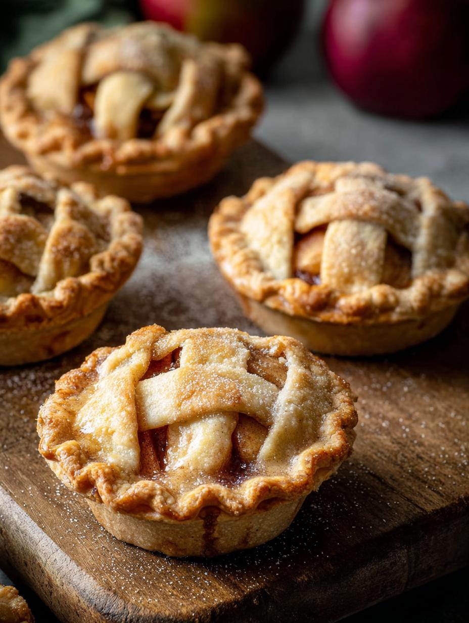 Mini Apple Pies: 1 Bocado de Felicidad Casera - Mini Apple Pies - additional detail