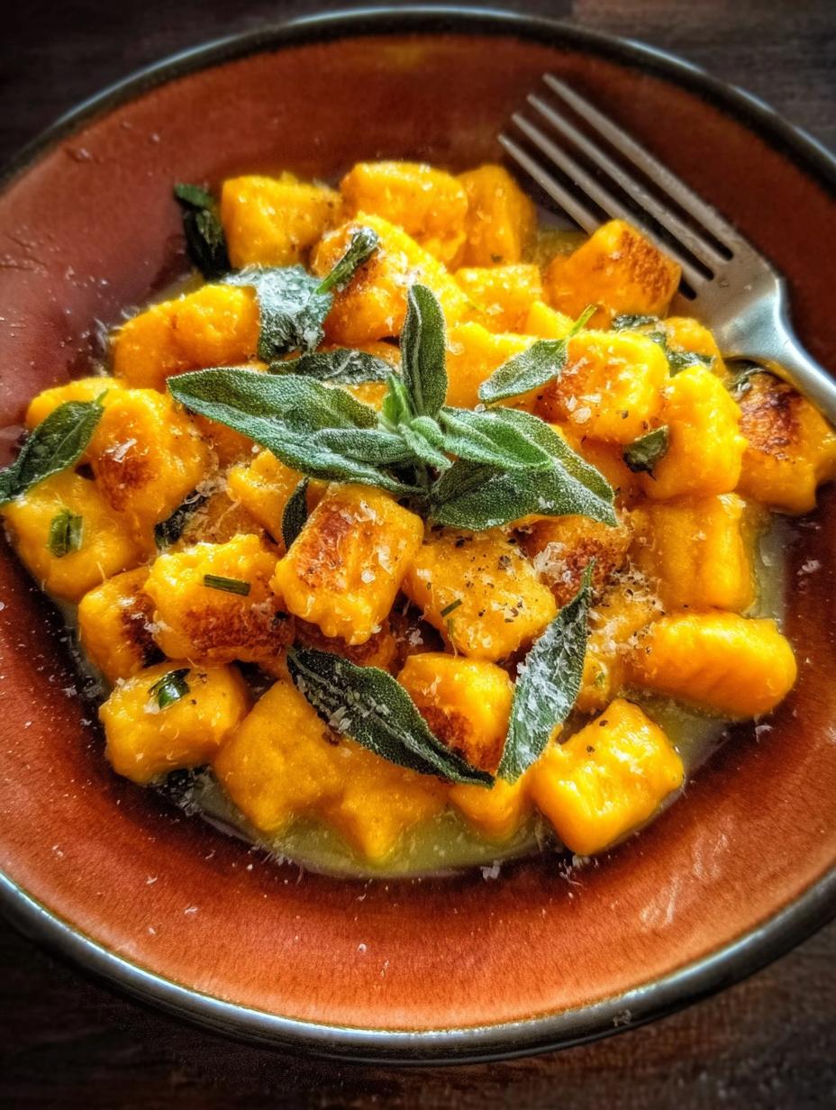 Noquis Calabaza Fáciles Una: El Increíble Secreto 1 - Plato de ñoquis de calabaza caseros con salsa de tomate y albahaca, listos para disfrutar.