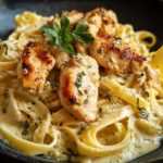 Pasta Cremosa Con Pollo