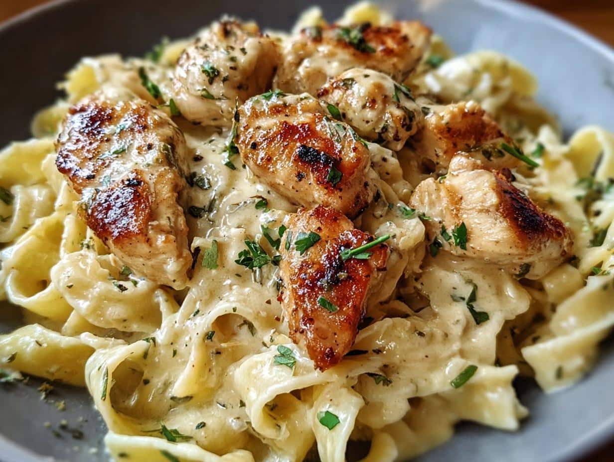 Pasta cremosa con pollo: ¡35 minutos de sabor! 77 Pasta cremosa con pollo: ¡35 minutos de sabor! - Pasta Cremosa Con Pollo - additional detail