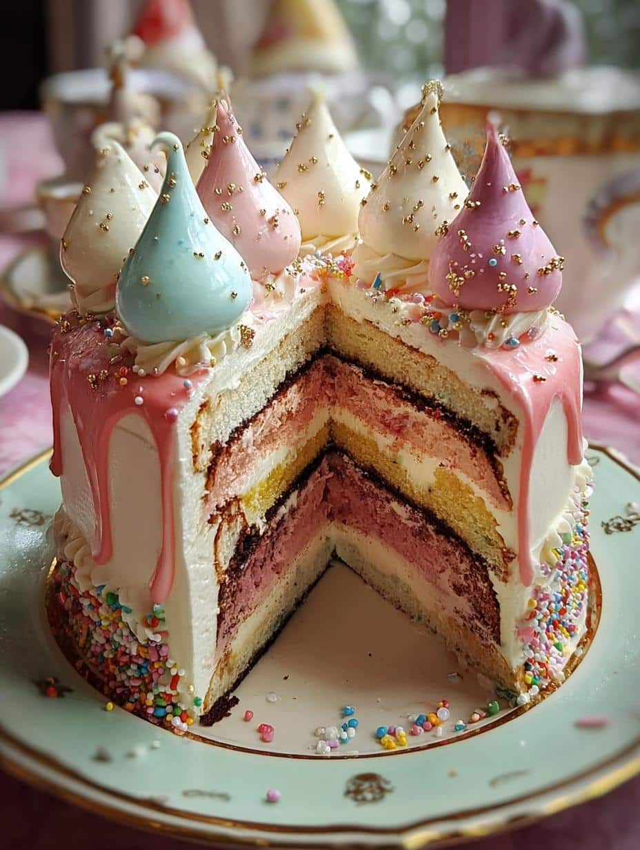 Fantásticos: 10 Pasteles Infantiles Para Celebrar - Pasteles Infantiles Para Celebrar - un niño decorando un pastel con glaseado y chispas