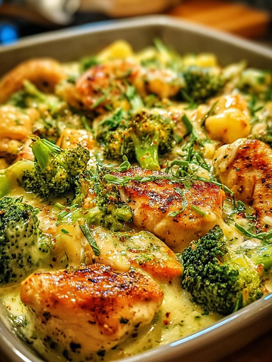 Pollo Cremoso Brócoli: 1 Receta Increíblemente Fácil - Pollo Cremoso Brocoli Una - plato principal con salsa cremosa