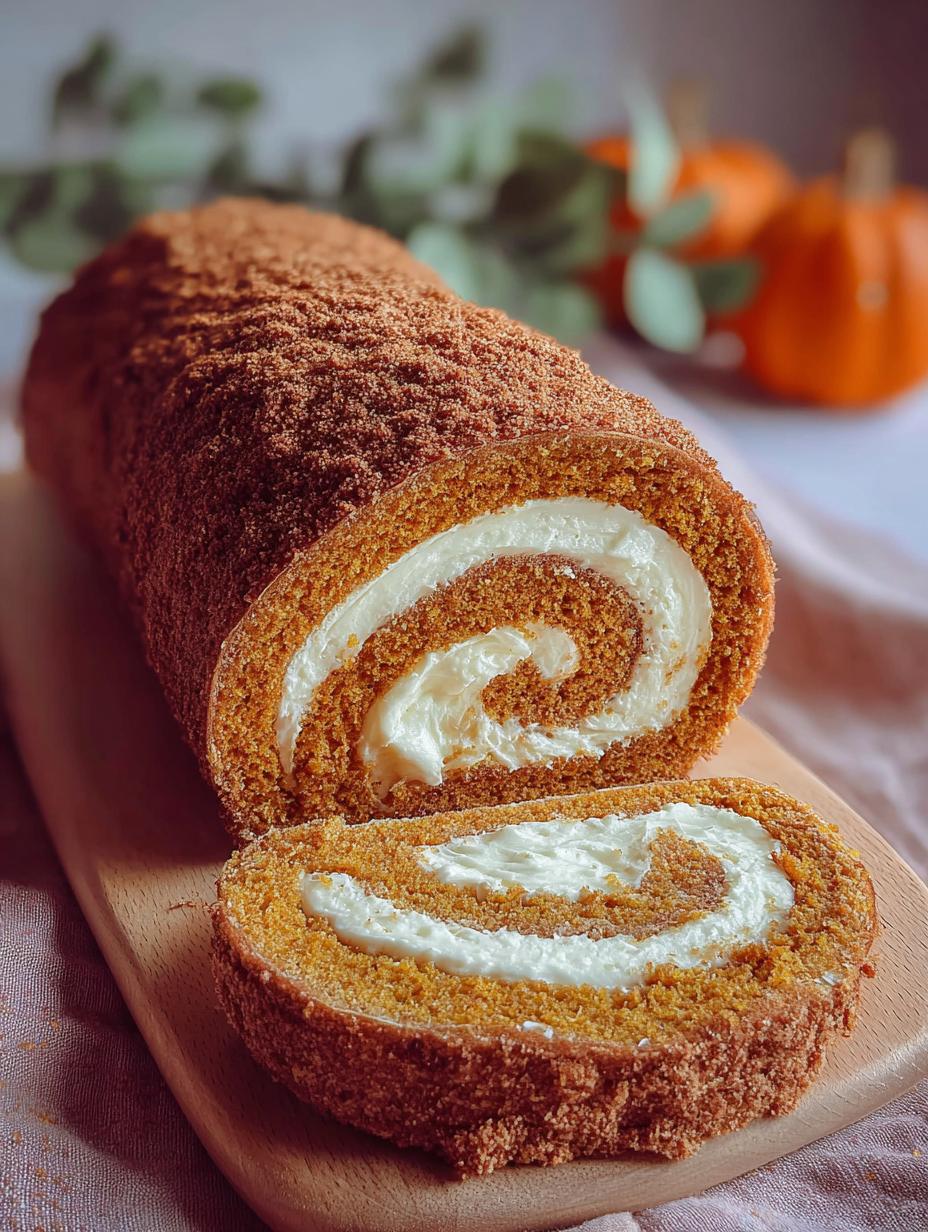 Increíble Pumpkin Roll Cake Fall: 1 Único Secreto 130 Rebanadas de Pumpkin Roll Cake Fall con crema batida y especias
