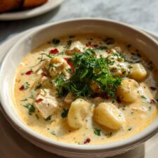 Receta Copia Sopa Noquis: 1 Secreto Delicioso Aterciopelado