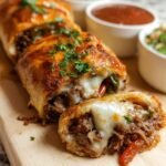 ¡Rollos Keto Philly Cheesesteak: 8 Bocados Sabrosos! 89 Rollos Keto Philly Cheesesteak