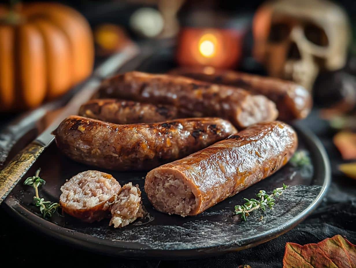 Salchicha Estilo Halloween Sorprendente y Fácil - Salchicha Estilo Halloween Una - festive presentation of sausages