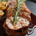 Solomillo Cerdo Con Salsa