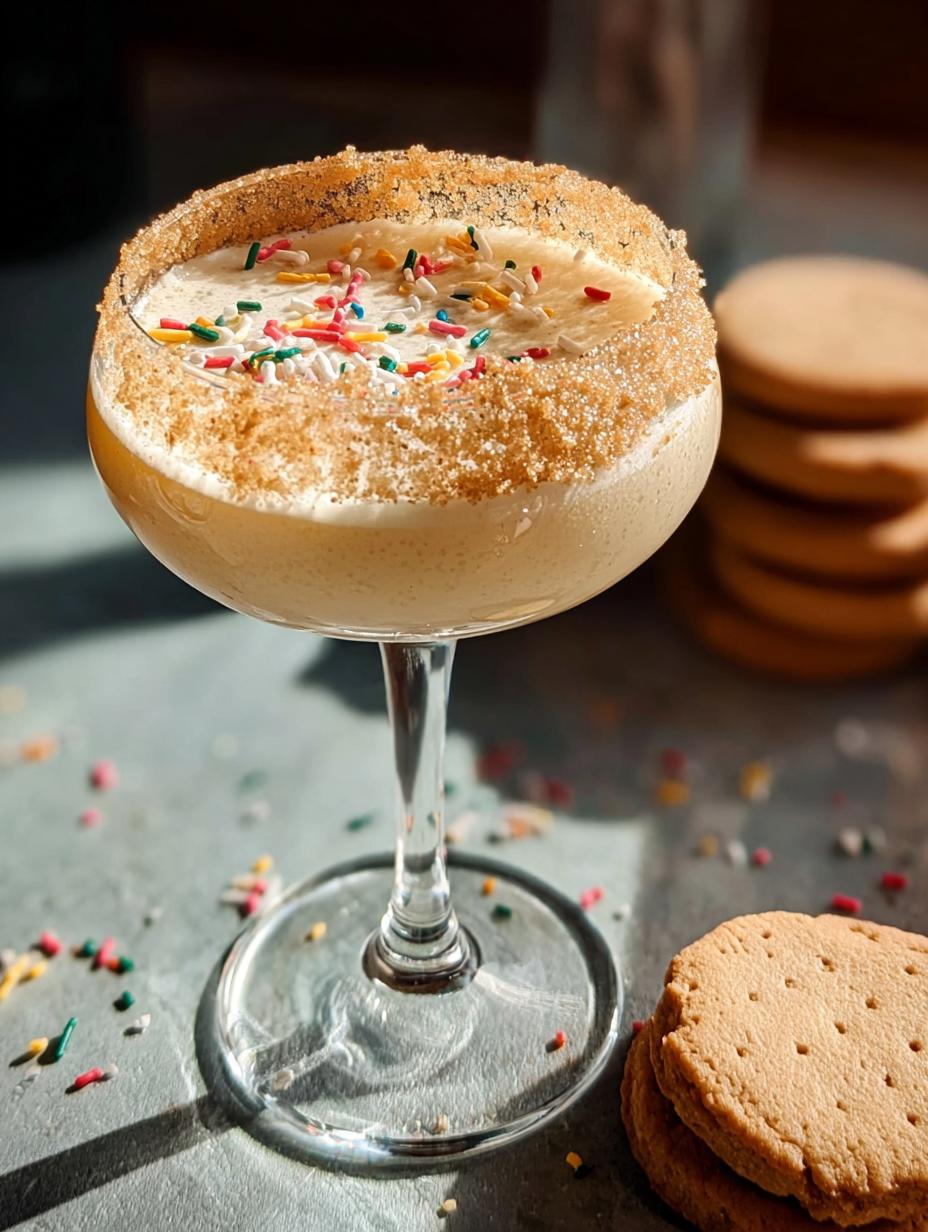 ¡Fantástico Sugar Cookie Martini en 5 Minutos! - Sugar Cookie Martini Cocktail - additional detail