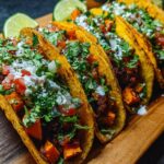 Tacos Batata Asada Chorizo
