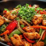 Wok Pollo Con Verdura