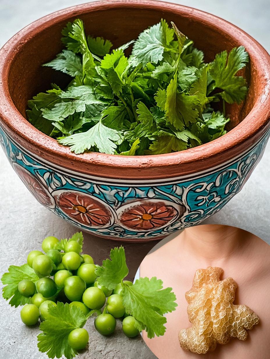 ¡Milagroso Cilantro Para Tiroides! 15 Minutos al Día - Cilantro Para Tiroides Tonico - main visual representation