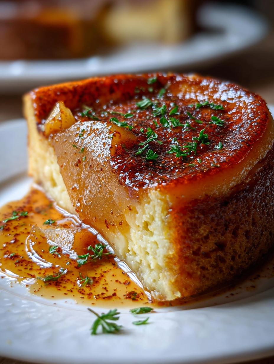 Deliciosa Tarta Pera Asada: 1 Placer Inolvidable - Rebanada de tarta de pera asada servida con helado de vainilla