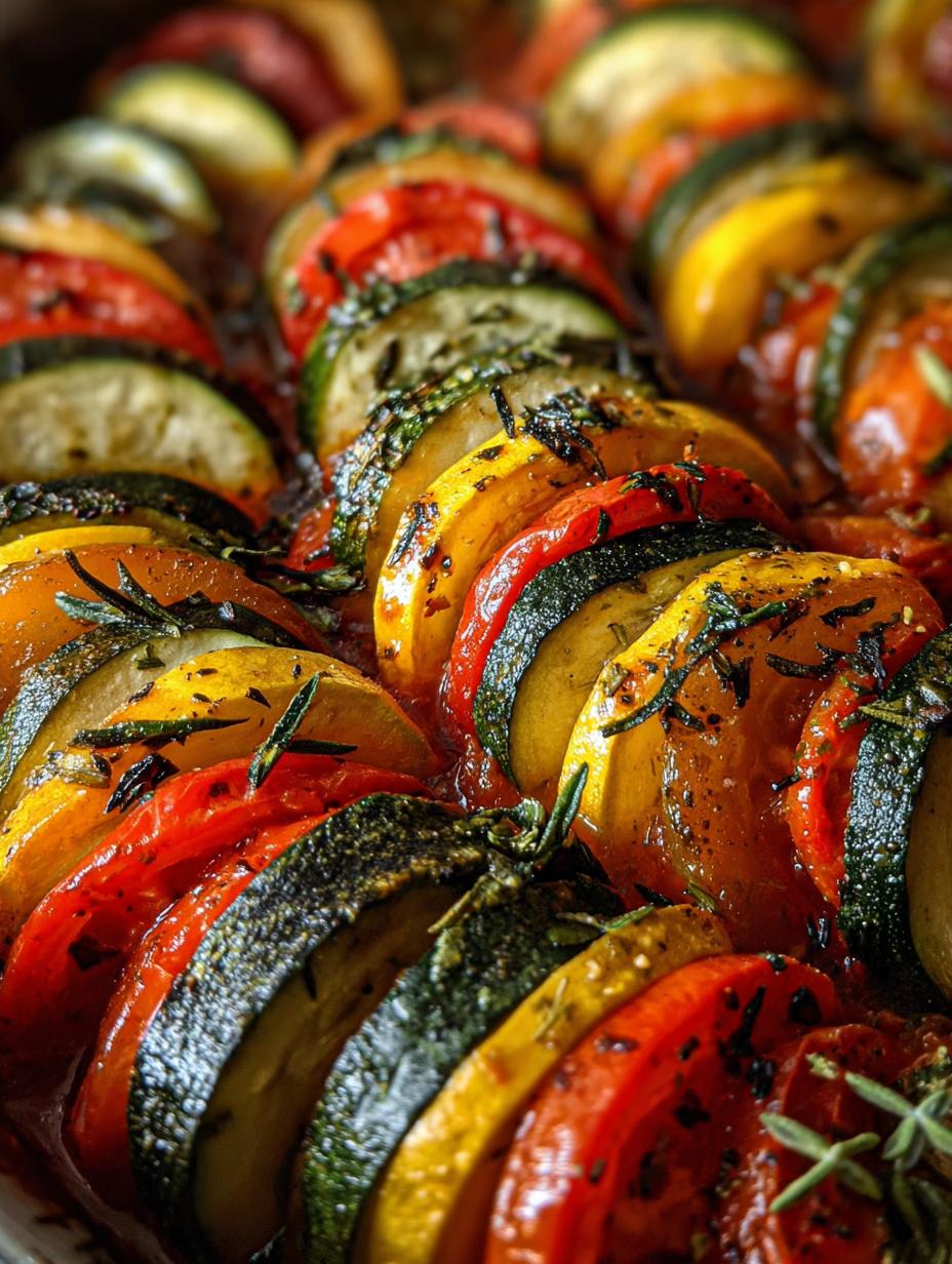 Un Delicioso Acompañamiento Ratatouille Increíble y Fácil 94 Delicioso Acompañamiento Ratatouille Verduras servido en un plato blanco, listo para disfrutar