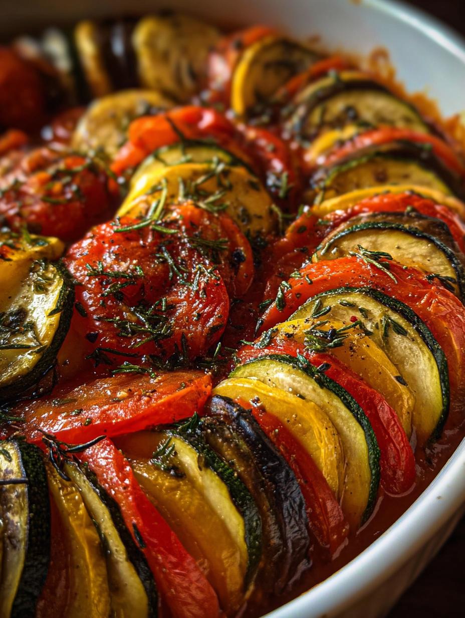 Delicioso Acompanamiento Ratatouille Verduras