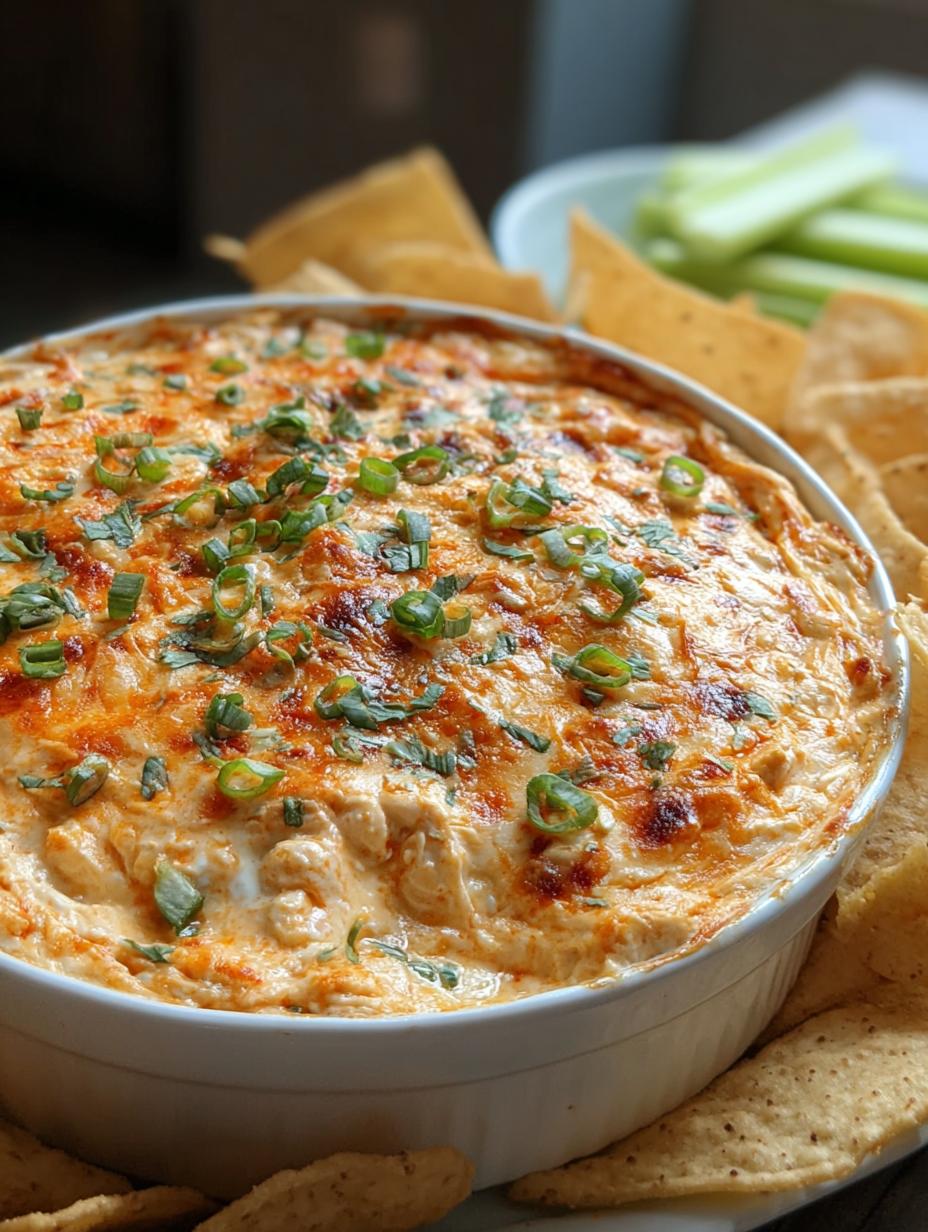 ¡El Impresionante Game Day Mvp Creamy: 1 Secreto Fatal! - Game Day Mvp Creamy - dip cremoso de pollo búfalo en olla de cocción lenta, listo para servir