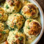 Homestyle Chicken Dumplings Biscuits