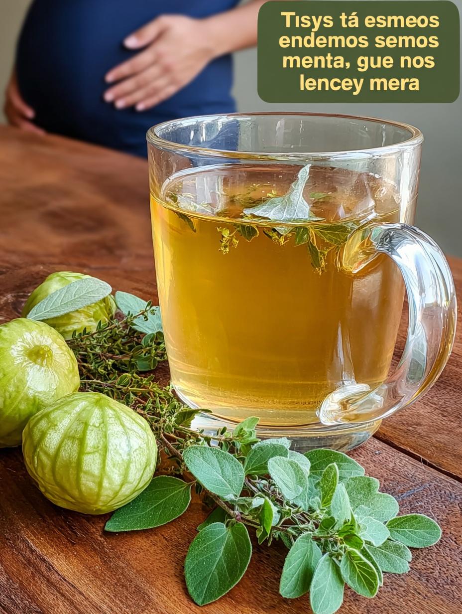 Infusion Guayaba Laurel Oregano