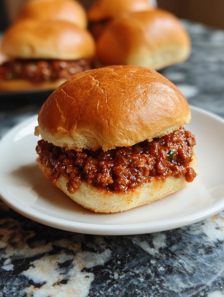 Mejor Receta Casera Sloppy: Sándwich de Sloppy Joe casero con patatas fritas y ensalada de col