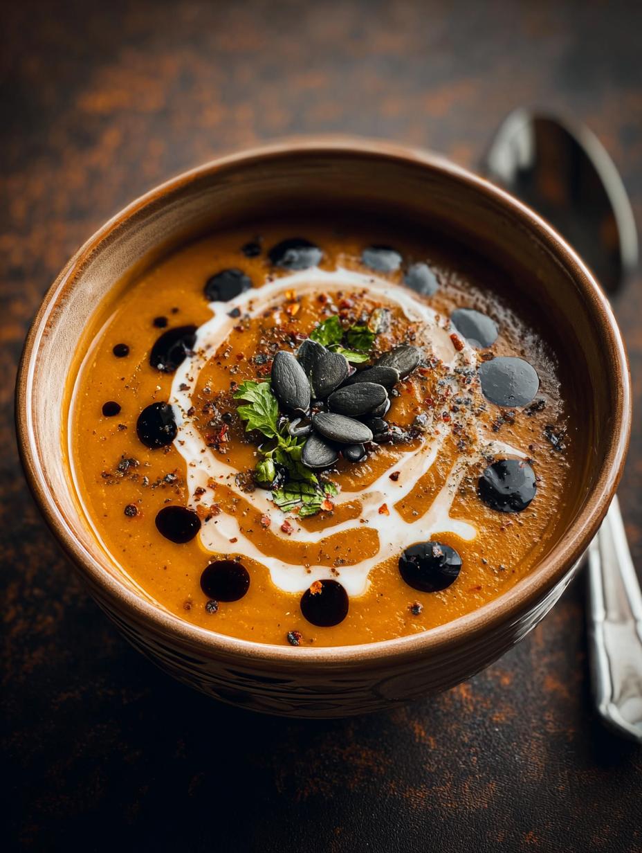 Sopa Calabaza Asada Frijoles: ¡Un abrazo en 1 bocado! - Sopa Calabaza Asada Frijoles - additional detail