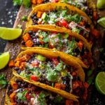 Tacos Batata Frijoles Negros