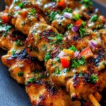 Brochetas Pollo Bang Bang