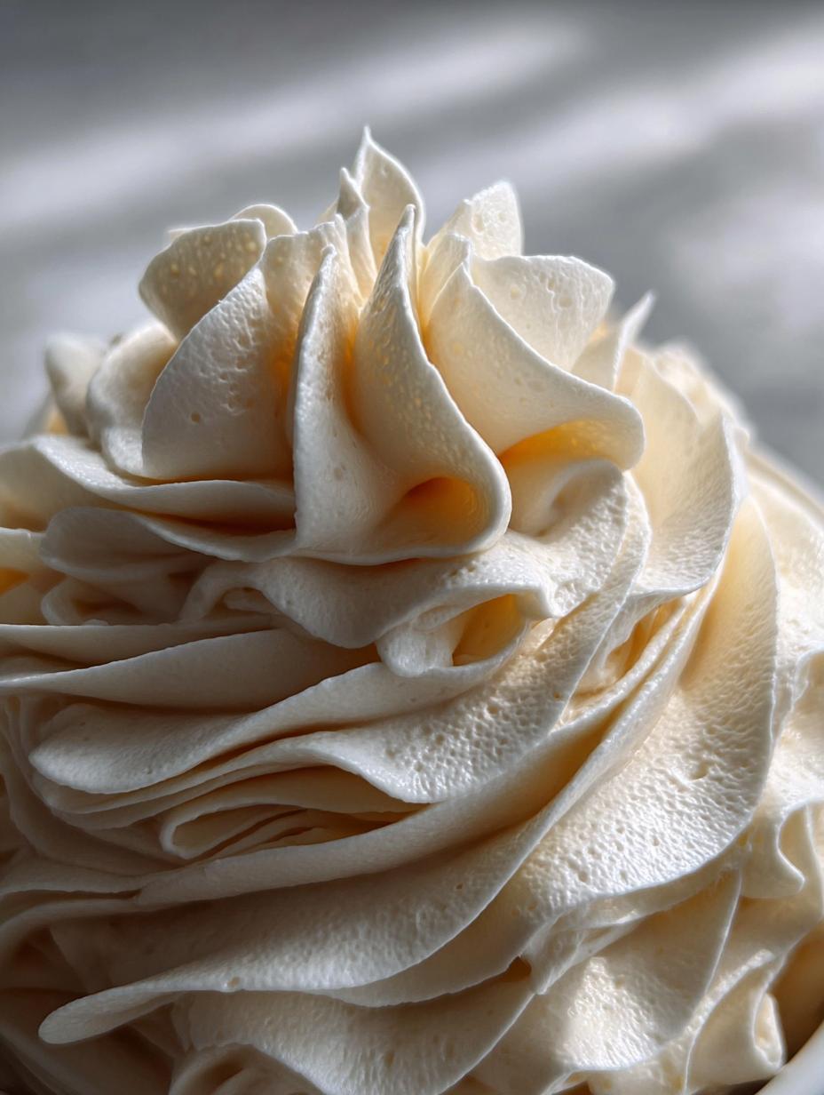 Delicioso Buttercream Suizo Firme en un tazón listo para decorar postres