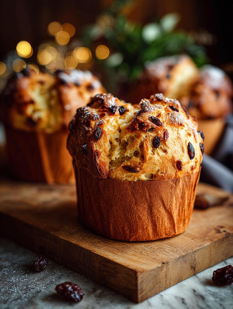 Deliciosos Mini Panettone Navidenos